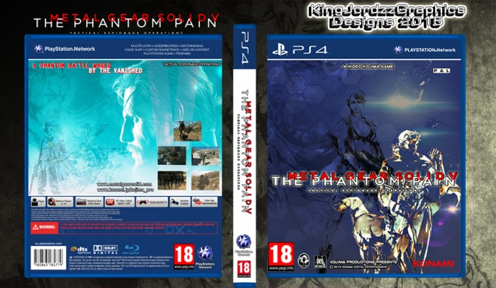 Metal Gear Solid V: The Phantom Pain box art cover