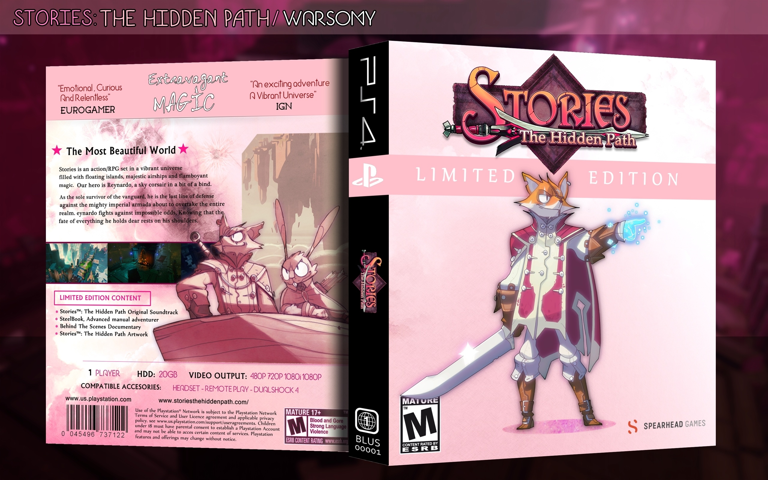 Stories: The Hidden Path box cover