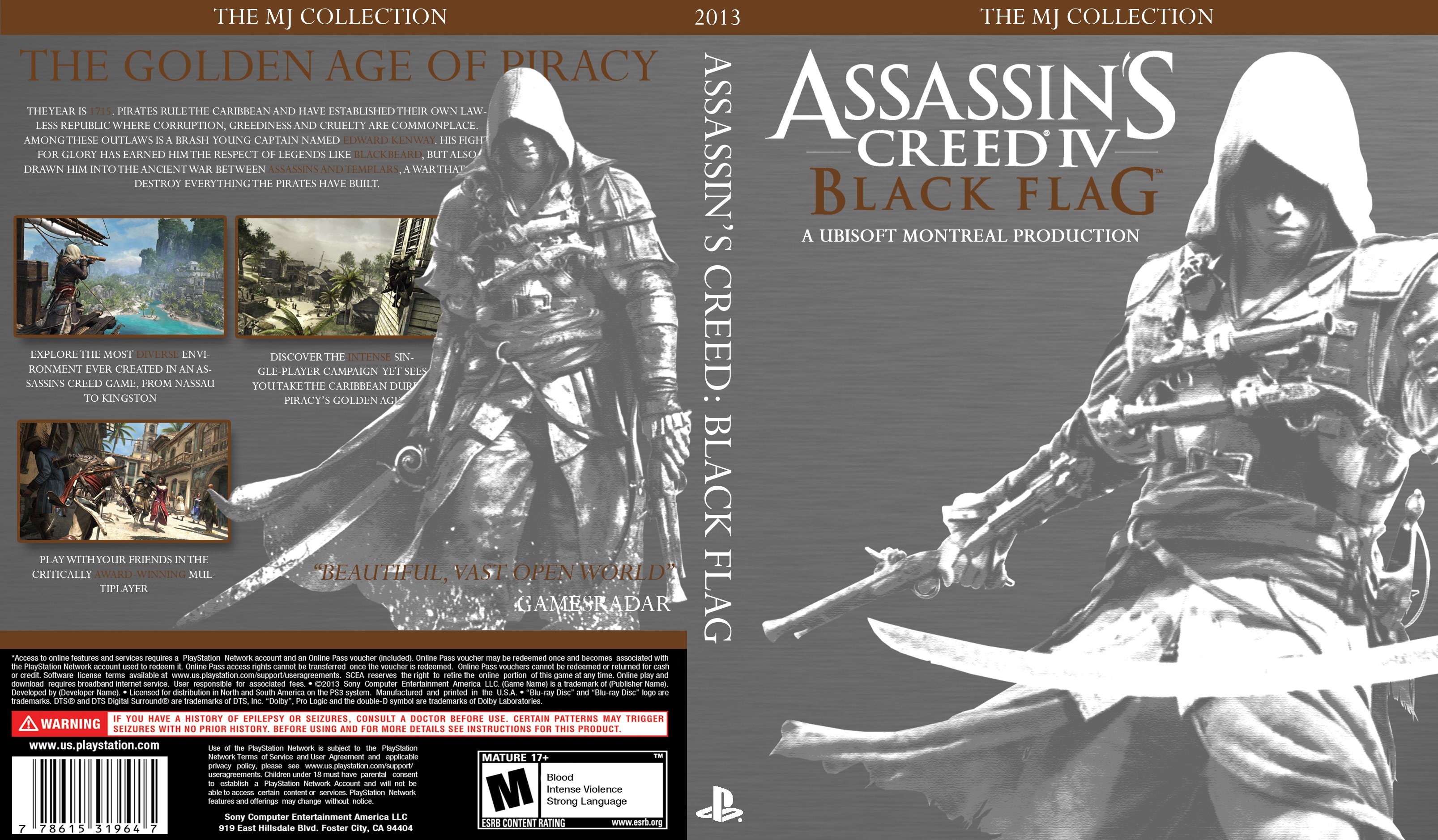 Assassin's Creed: Black Flag box cover
