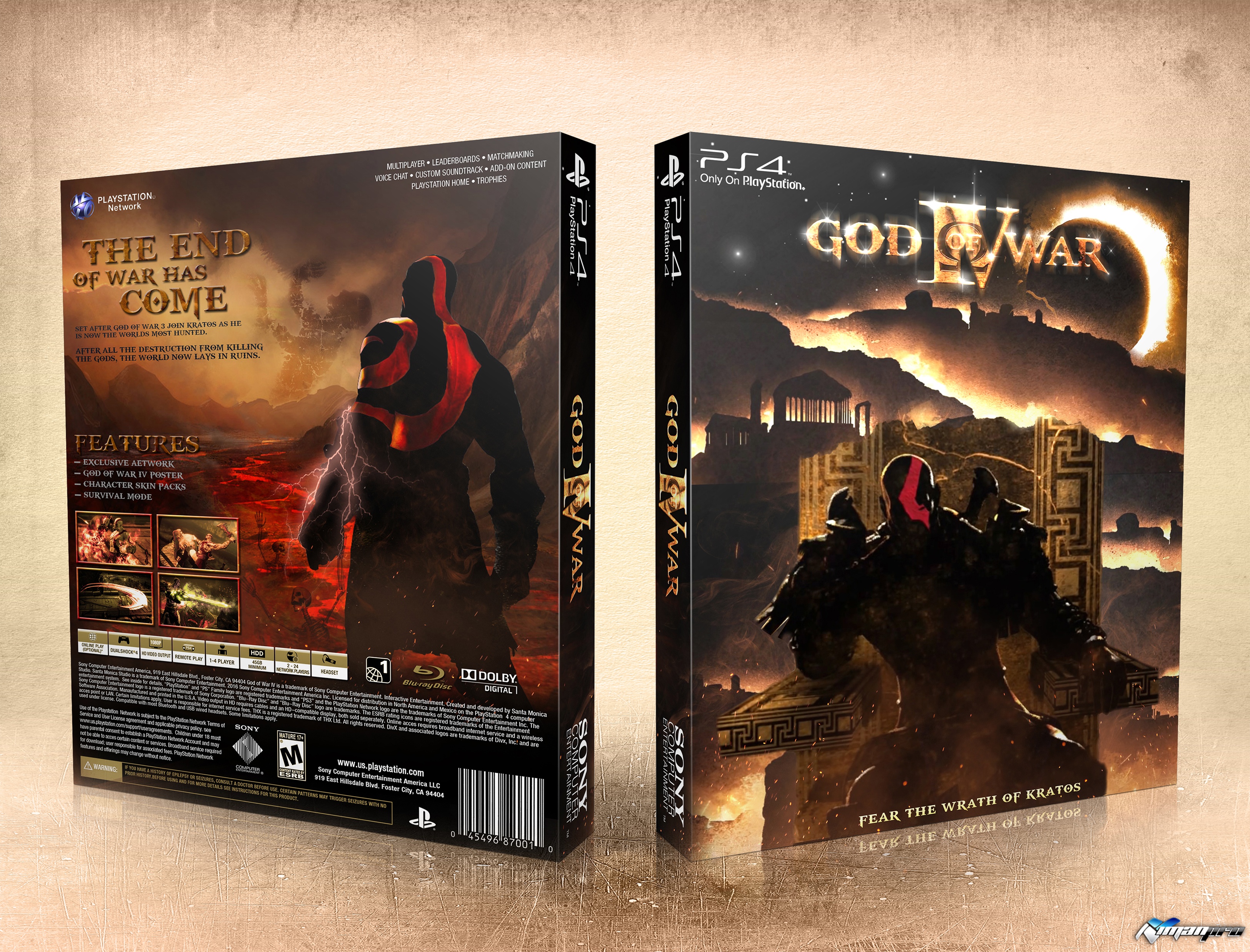 God of War IV box cover