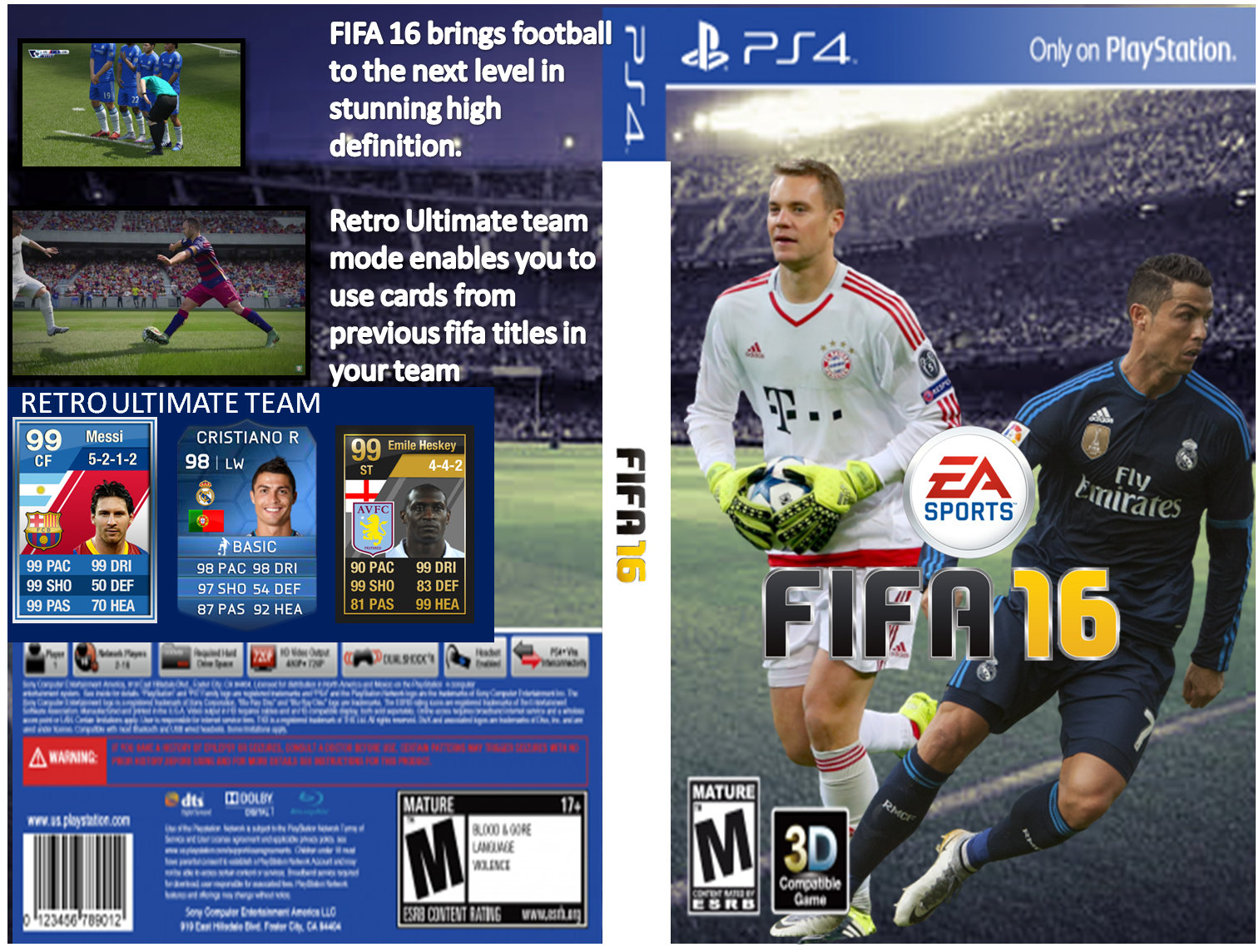 FIFA 16 box cover