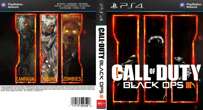 Call of Duty Black Ops 3 box art cover