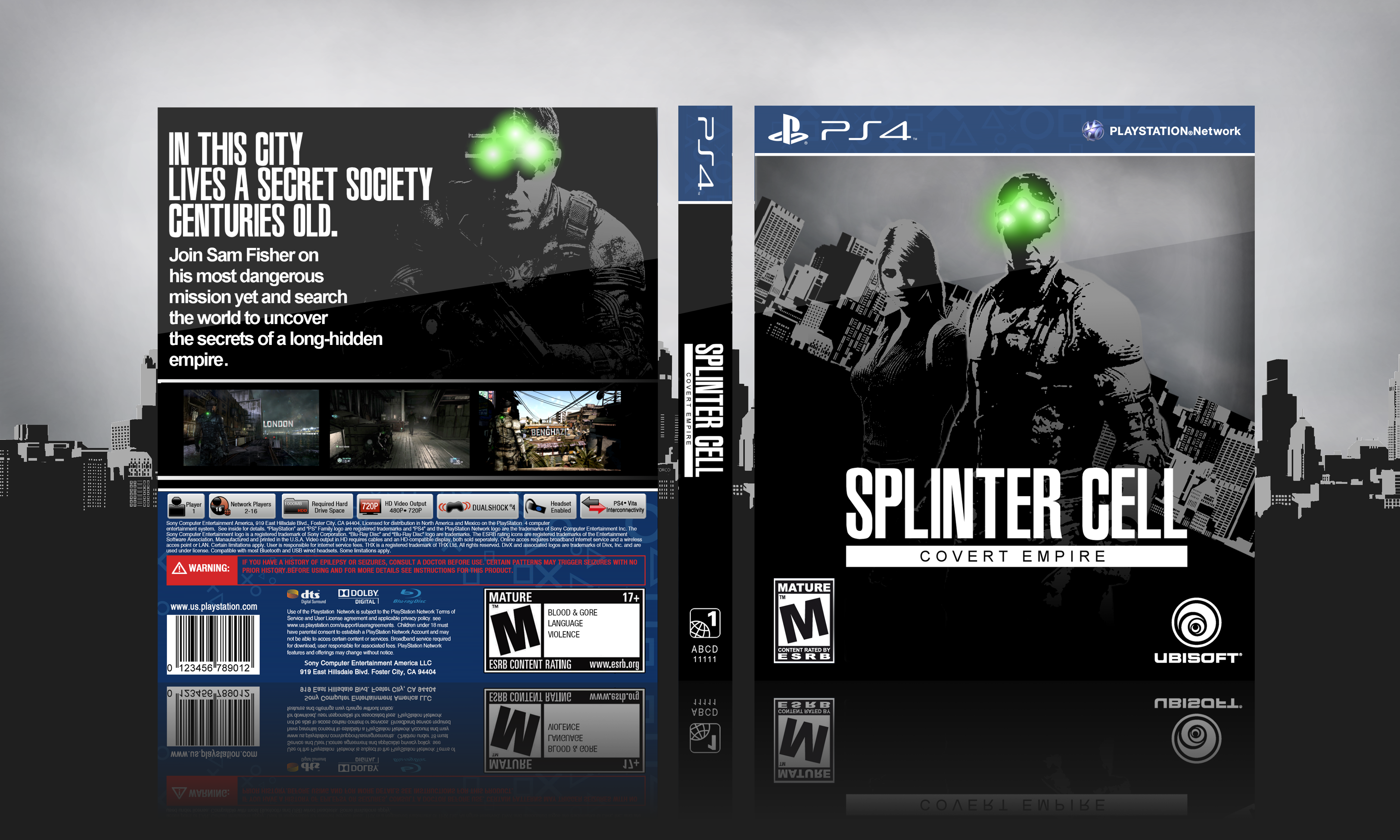 Splinter Cell: Covert Empire box cover