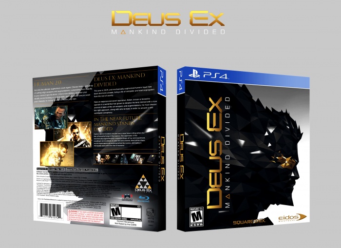 Deus Ex : Mankind Divided box art cover