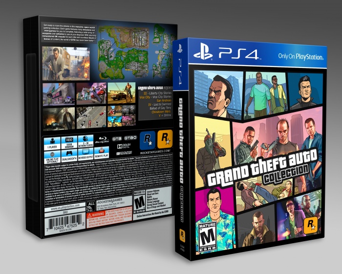 Grand Theft Auto Collection box art cover