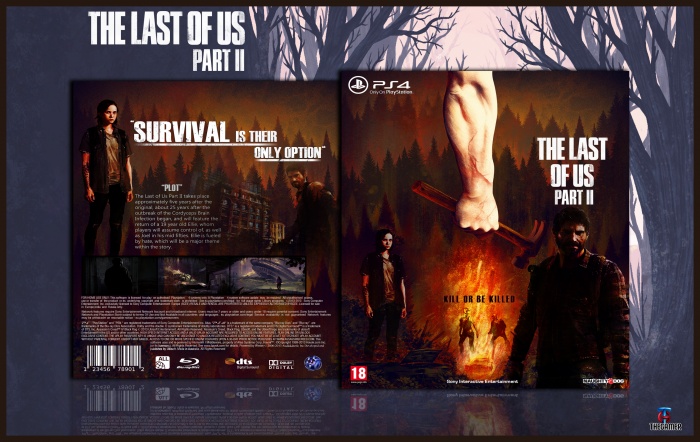 The Last Of Us: Part II box art cover