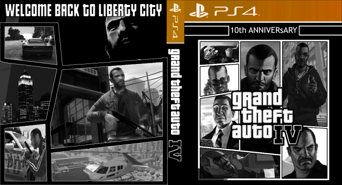 Grand Theft Auto 4 box art cover