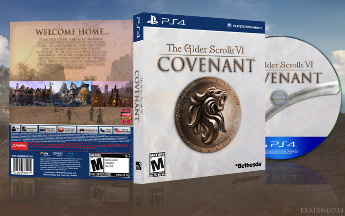The Elder Scrolls VI: Covenant box art cover