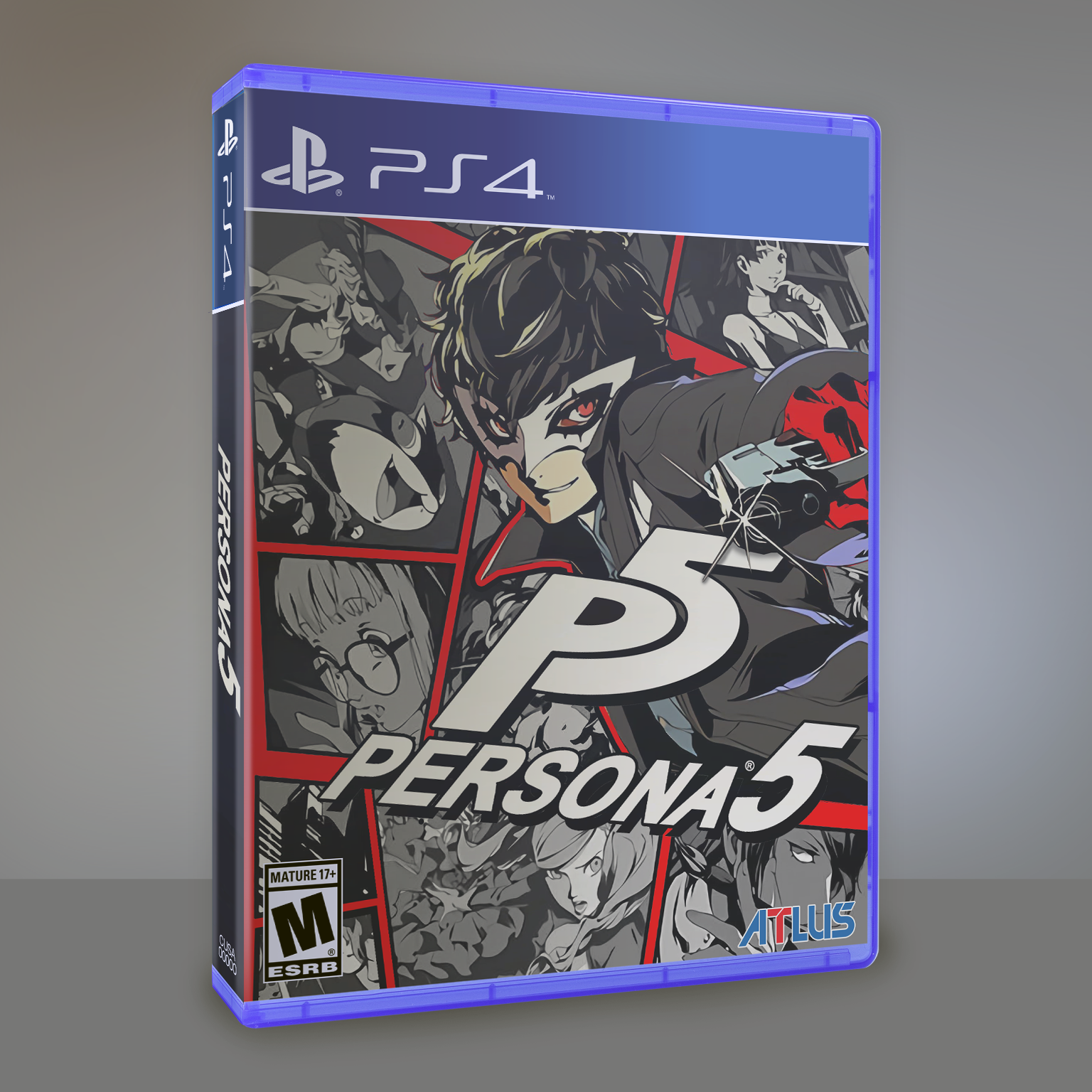Persona 5 box cover