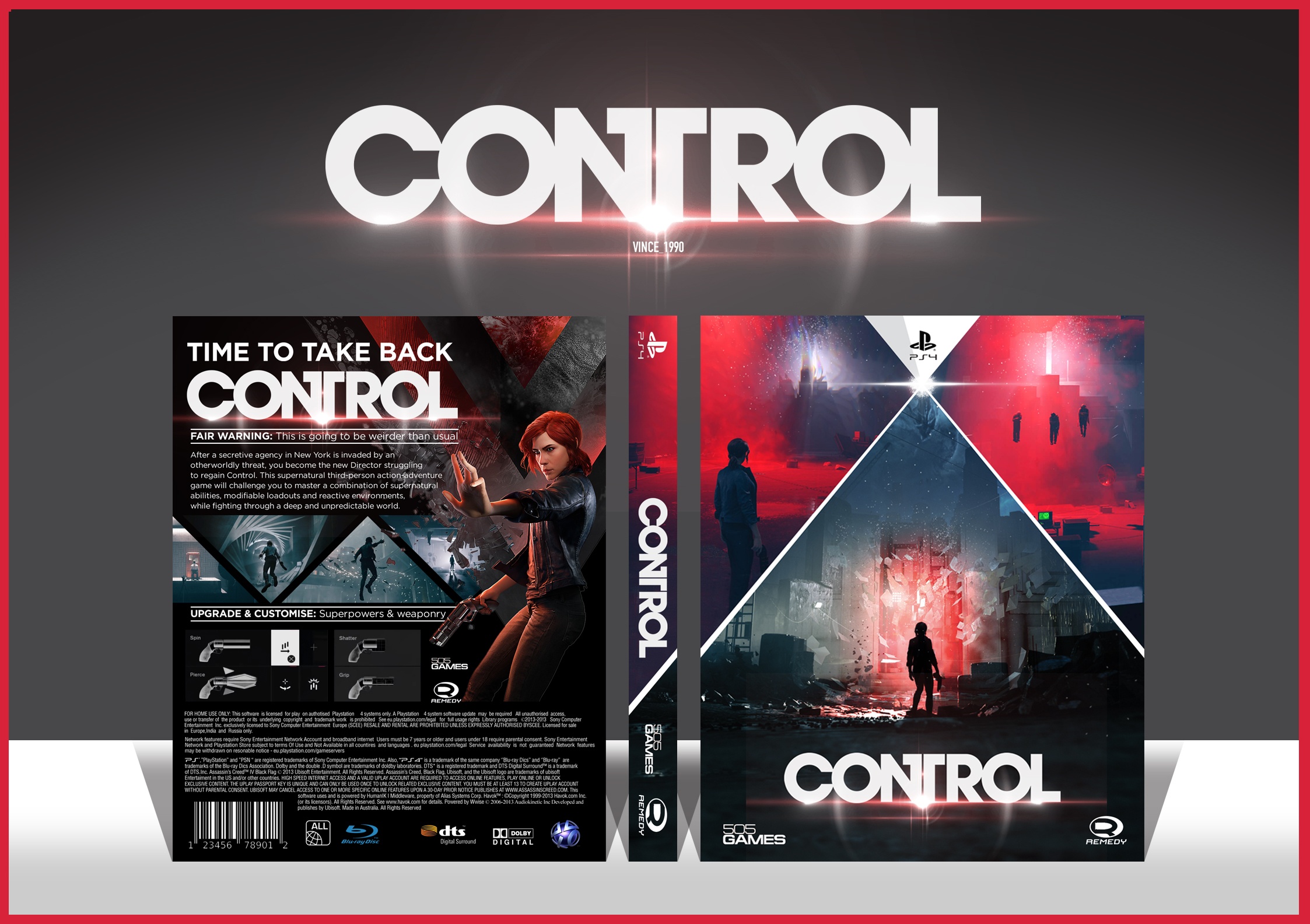 Control box cover