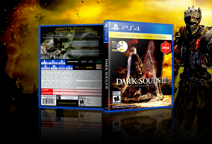 Dark Souls III: The Fire Fades Edition box art cover