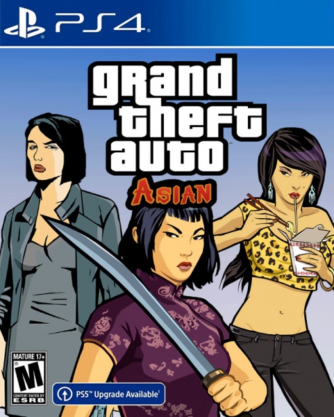 Grand Theft Auto: Asian box cover