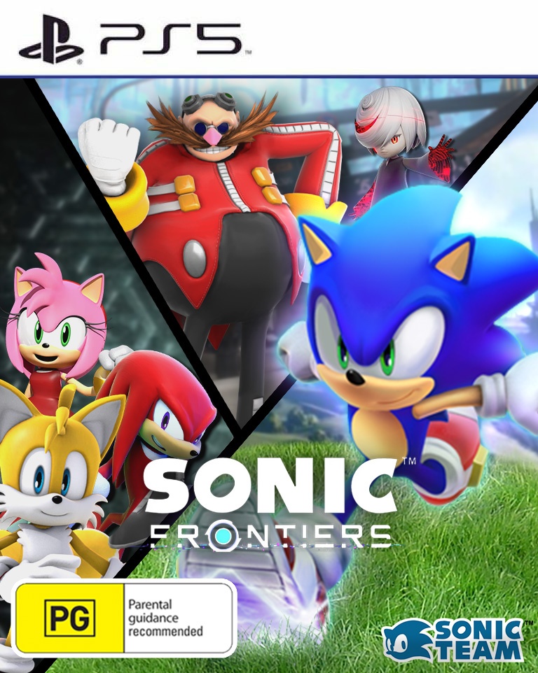 Sonic Frontiers (PS5) box cover