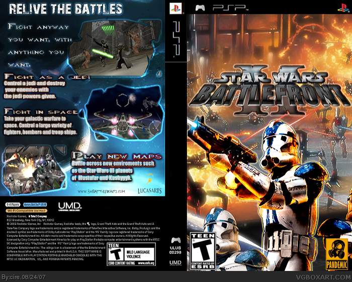 Star Wars: Battlefront II box cover
