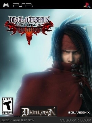 Final Fantasy VII: Dirge Of Cerberus Lost Chapter box cover