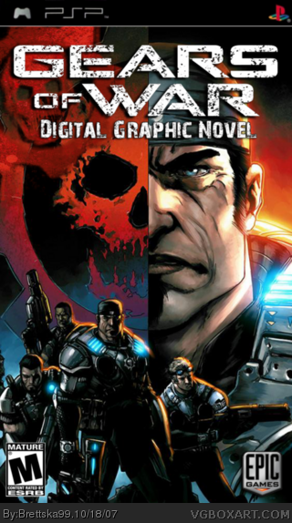 Gears of War Digital Graphic Novel box cover