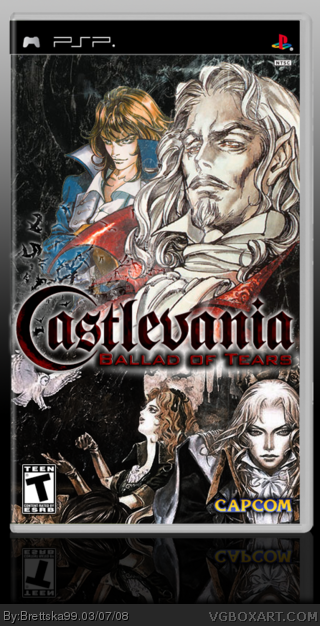 Castlevania: Ballad of Tears box cover
