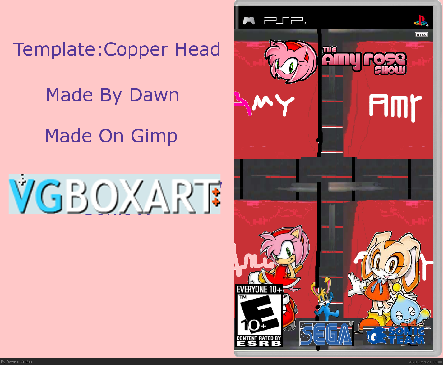 The Amy Rose Show box cover
