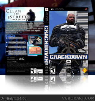 Crackdown 2 box cover