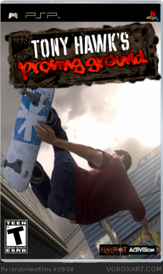 Tony Hawk's  Proving Ground box cover