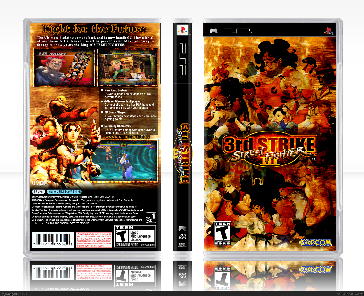 Street Fighter 3rd Strike box cover