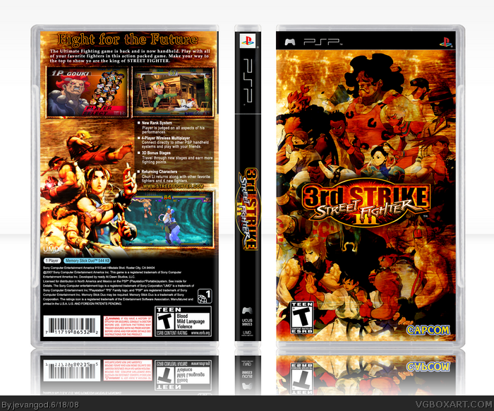 Street Fighter 3rd Strike box art cover