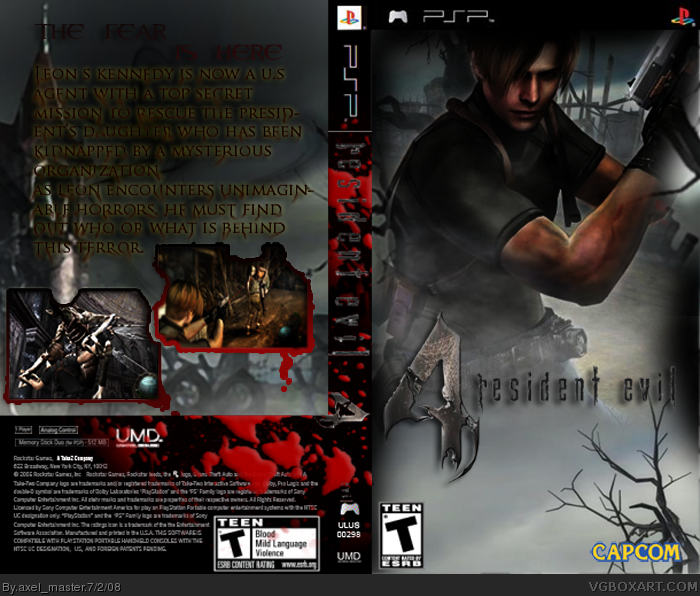 Resident Evil 4 box cover
