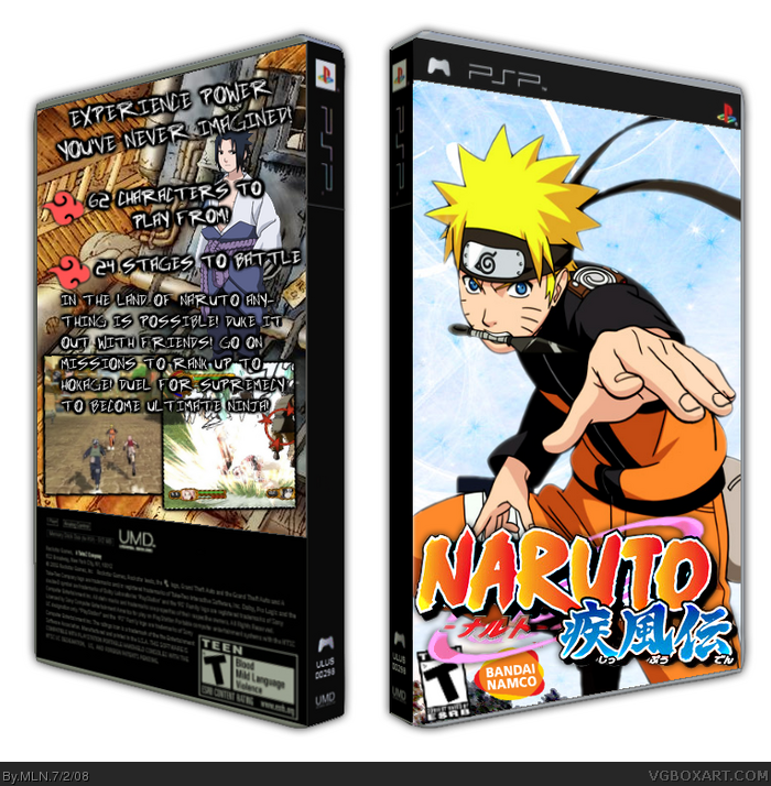 Naruto Shipp&#363;den: Narutimate Accel 2 box art cover