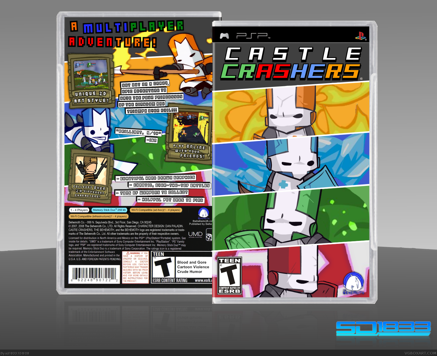 Castle Crashers box cover
