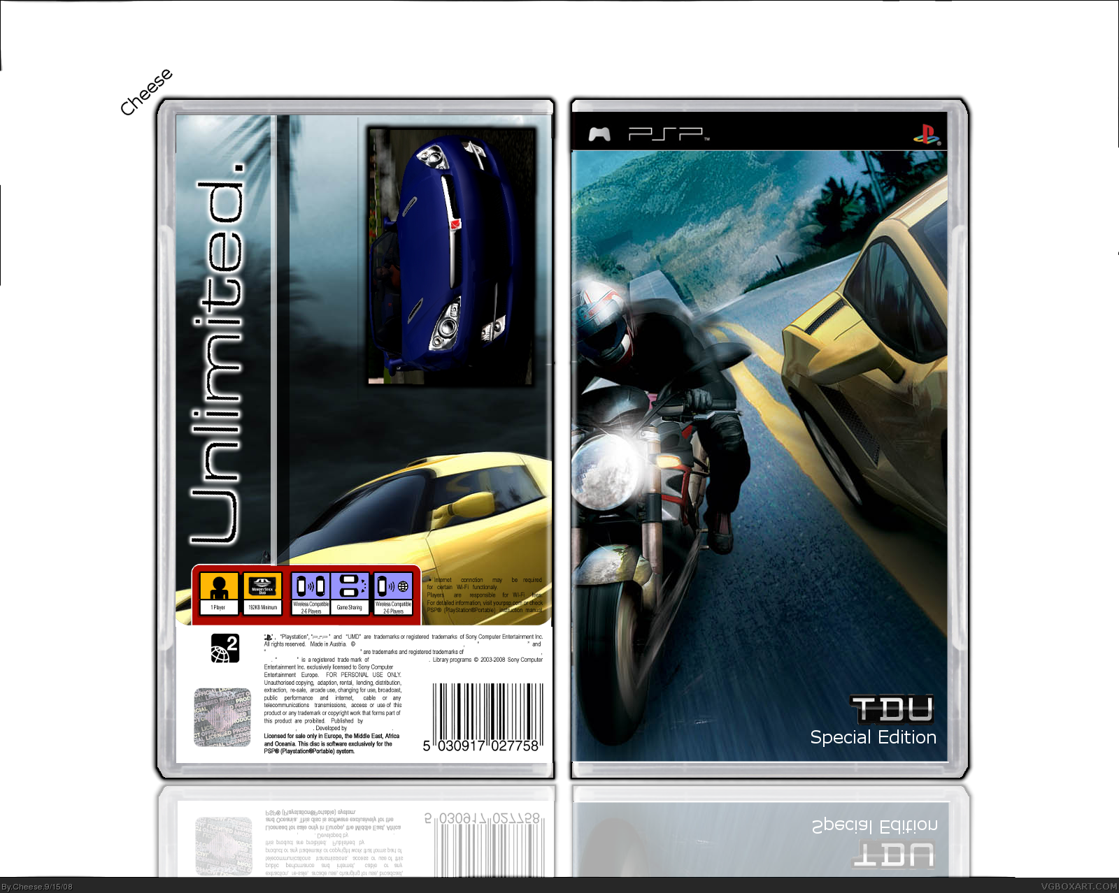 Test Drive: Unlimited Special Edition box cover