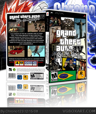 Grand Theft Auto IV Rio de Janeiro box art cover