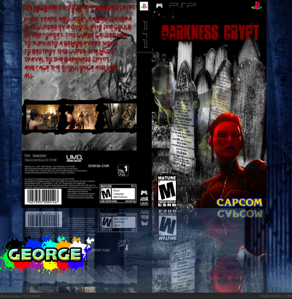 Darkness Crypt box cover