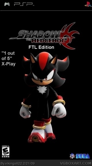 Shadow the Hedgehog FTL Edition box cover