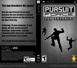 Pursuit Force - Law Breakers box cover
