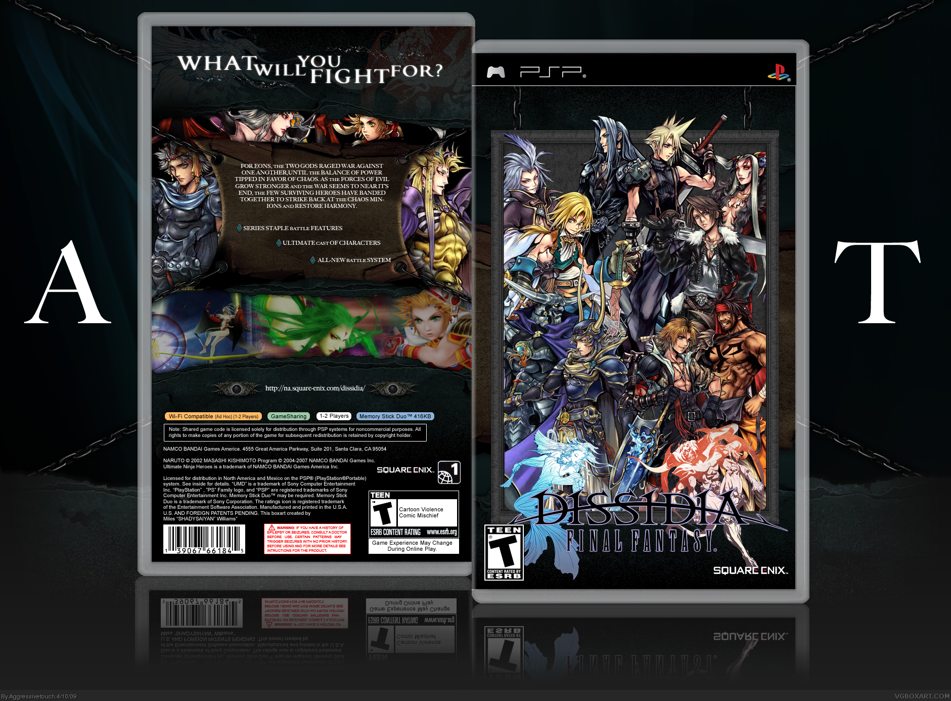 Dissida: Final Fantasy box cover