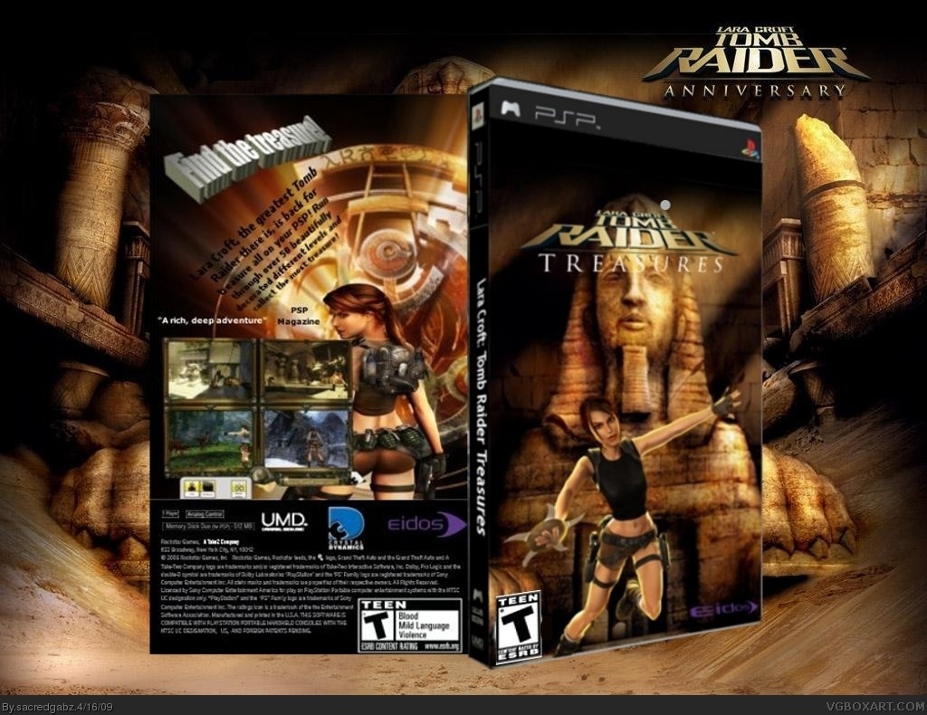 Tomb Raider: Treasures box cover