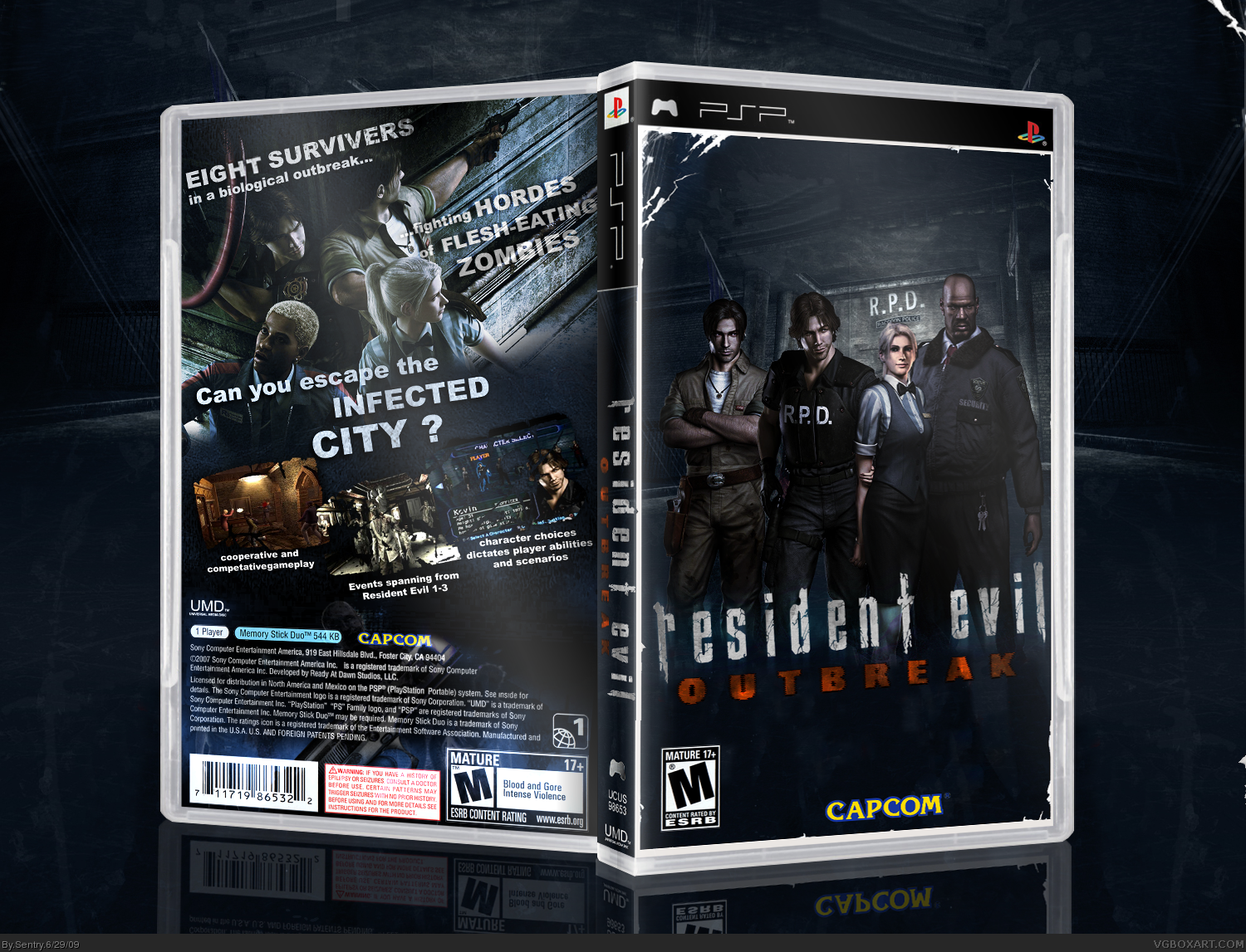 Resident Evil: Outbreak box cover