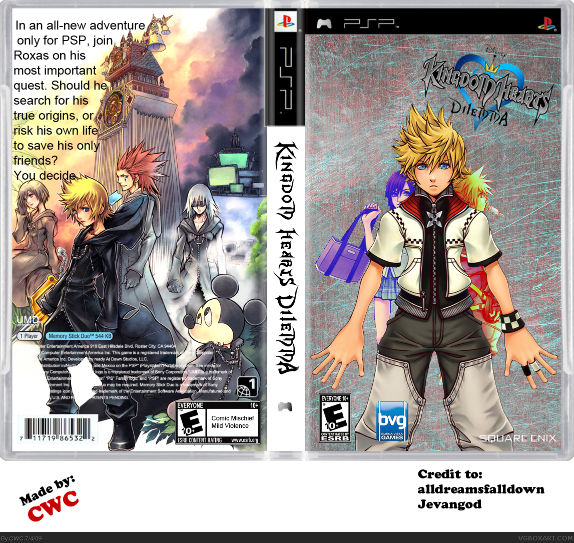 Kingdom Hearts: Dilemma box cover