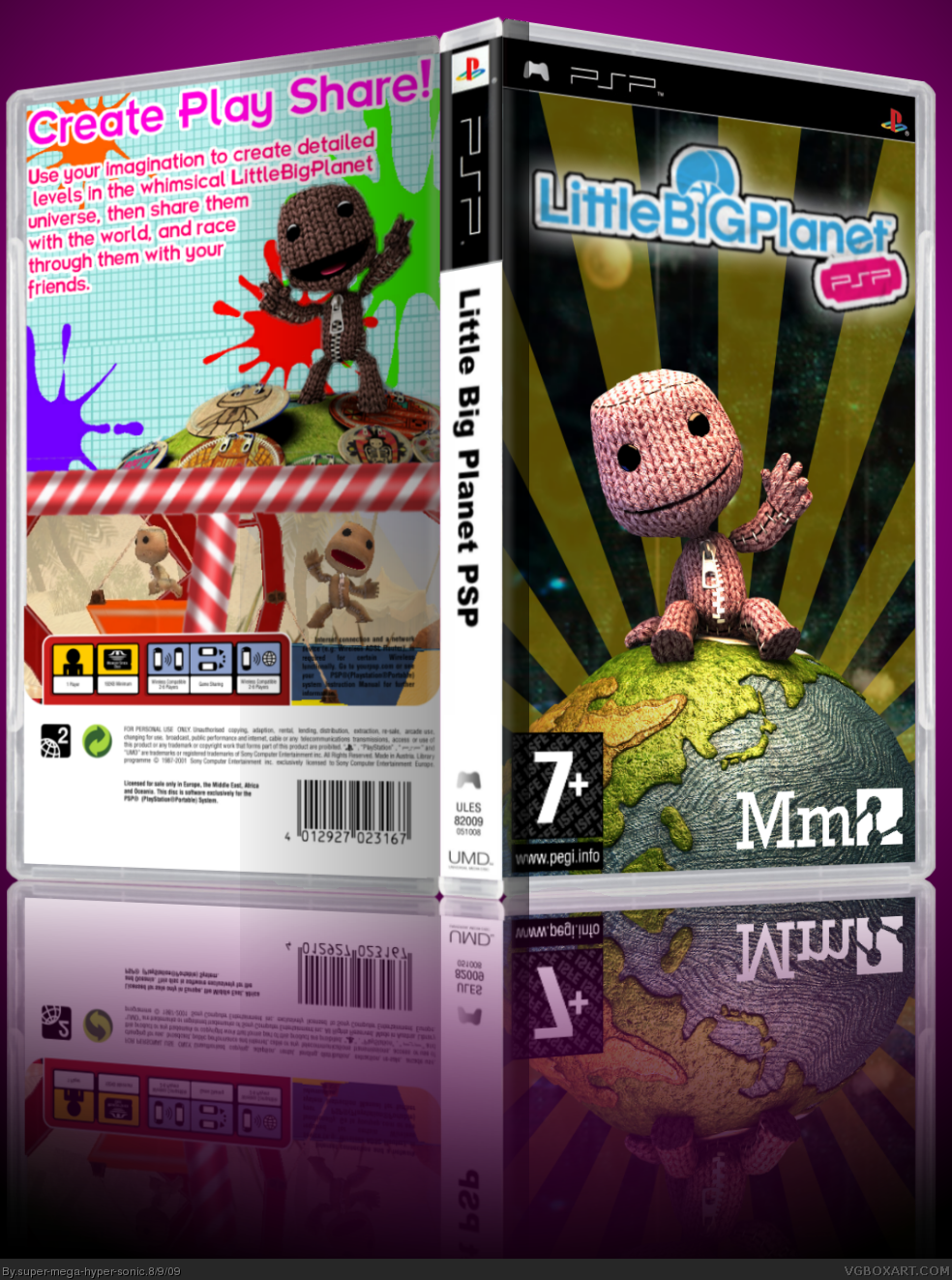 Little Big Planet PSP box cover