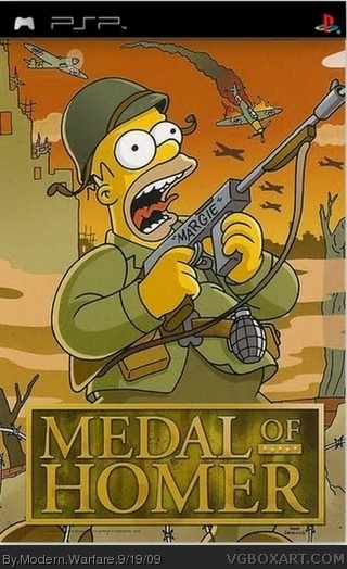 Medal of Homer box cover