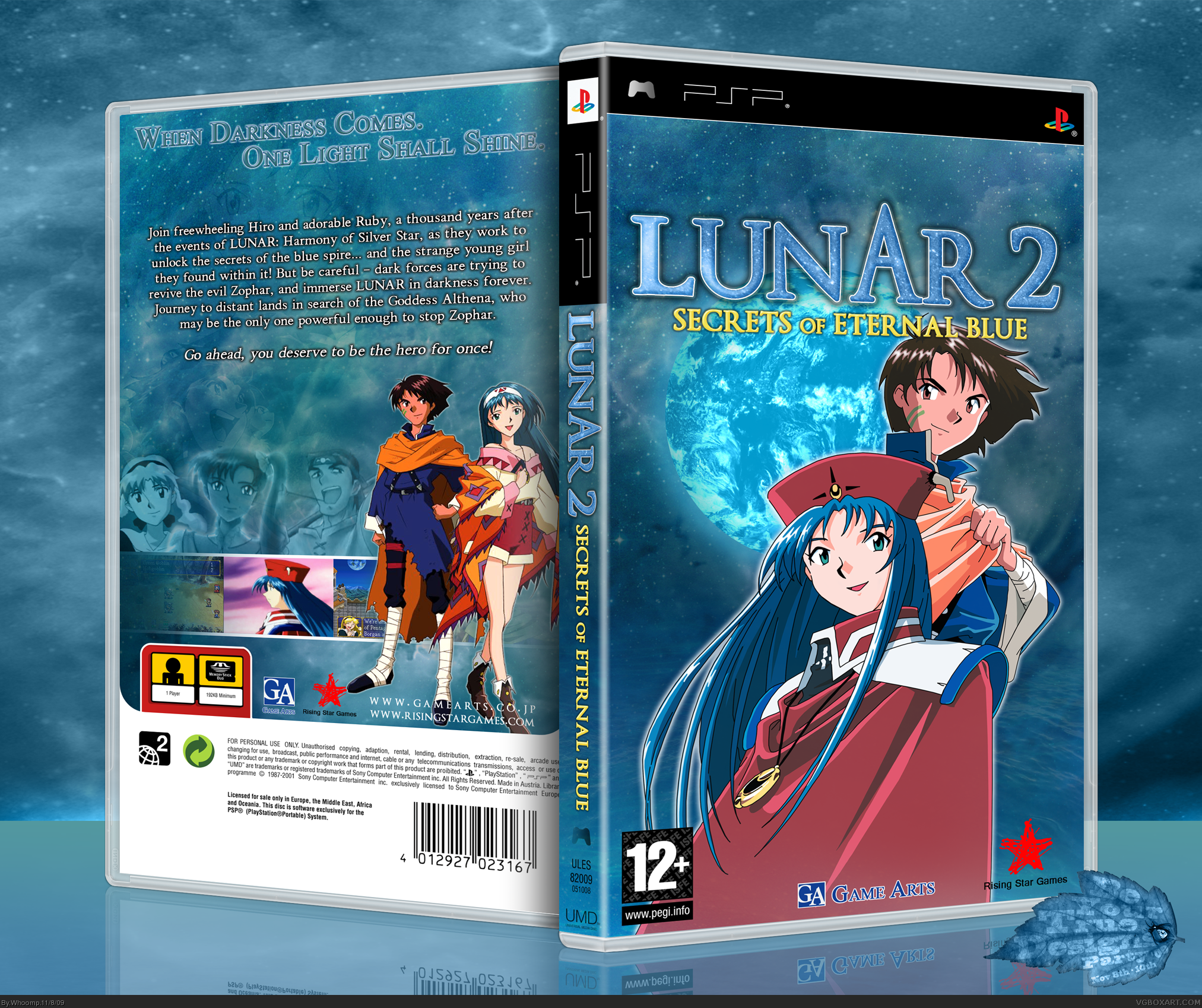 Lunar: Secrets of Eternal Blue box cover