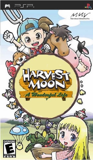 Harvest Moon: A Wonderful Life box cover