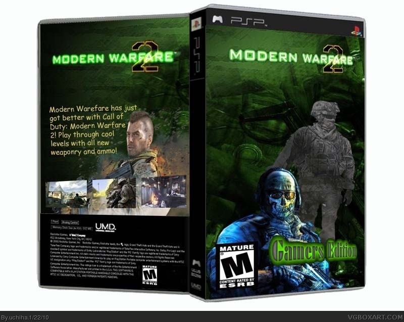 Call Of Duty: Modern Warfair 2 box cover