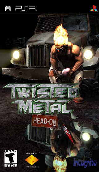 Twisted Metal: Head on box cover
