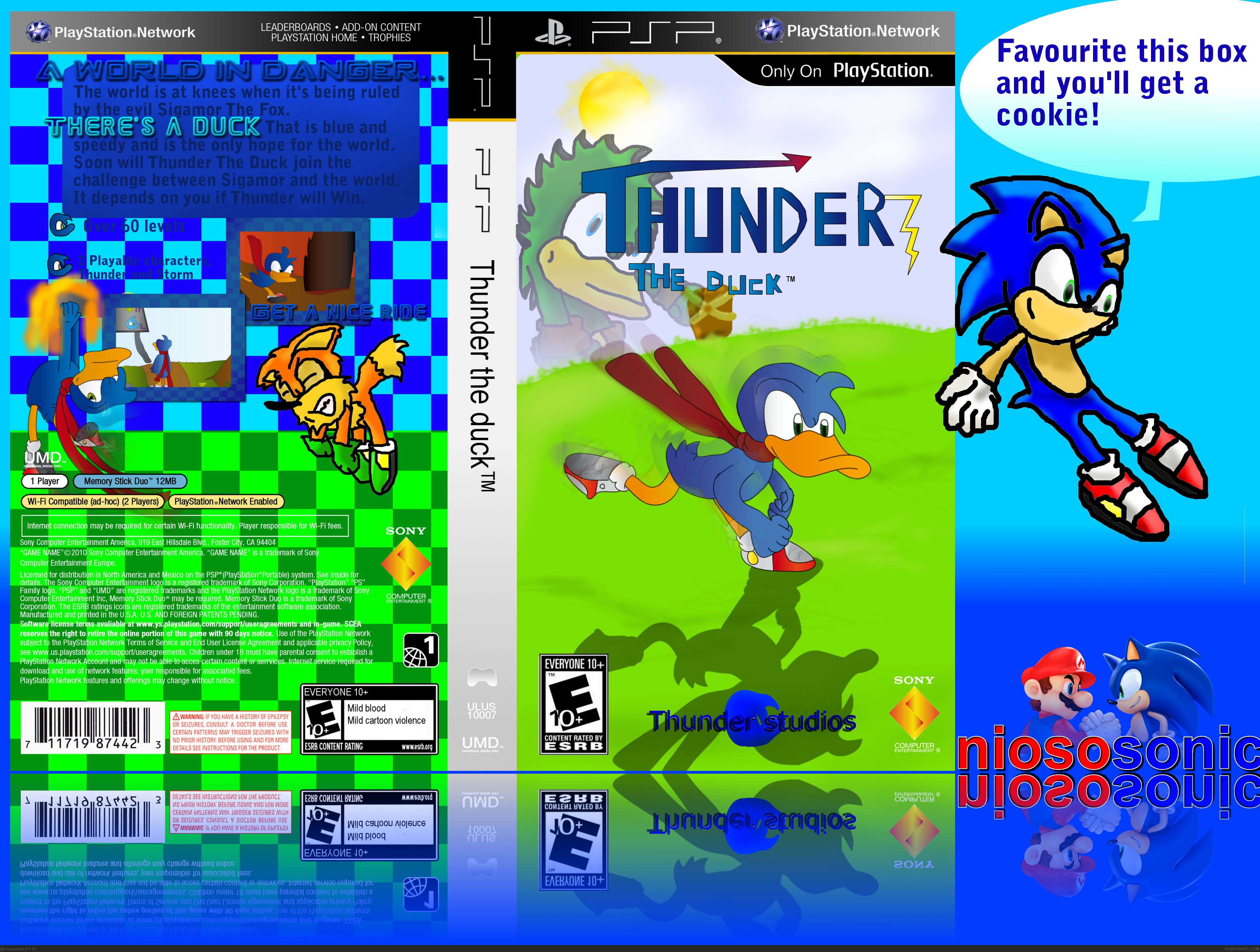 Thunder The Duck box cover