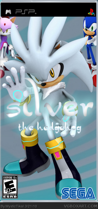 Silver the Hedgehog box art cover