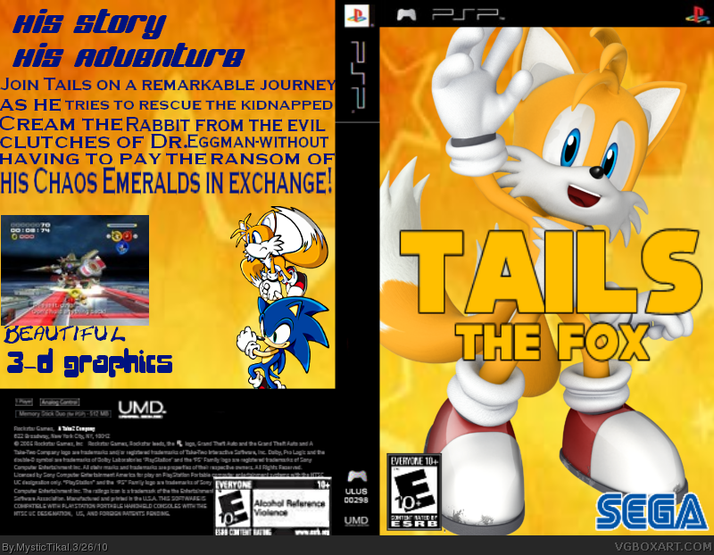 Tails the Fox box cover