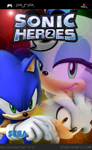 Sonic Heroes 2 box cover