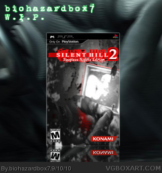Silent Hill 2: Sleepless Nights Edition (W.I.P.) box art cover