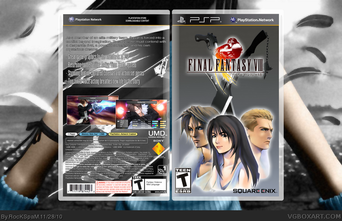 Final Fantasy VIII box art cover